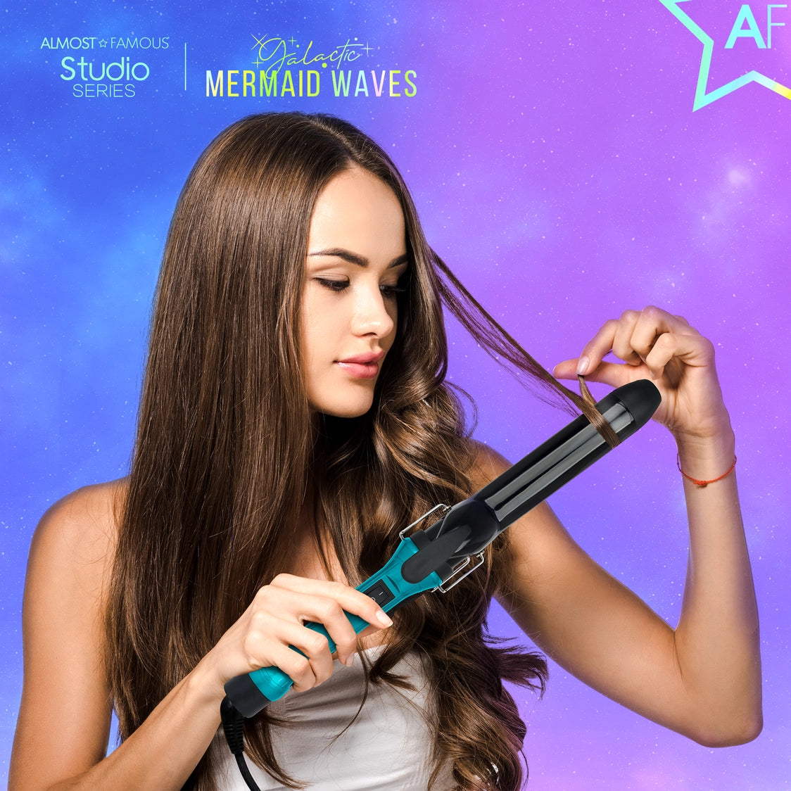 Mermaid Waves 2-Piece Set with Curling Wand & Mini Togo