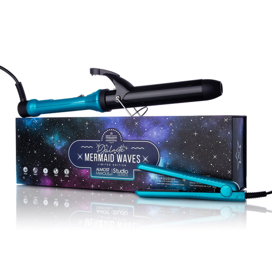 Mermaid Waves 2-Piece Set with Curling Wand & Mini Togo