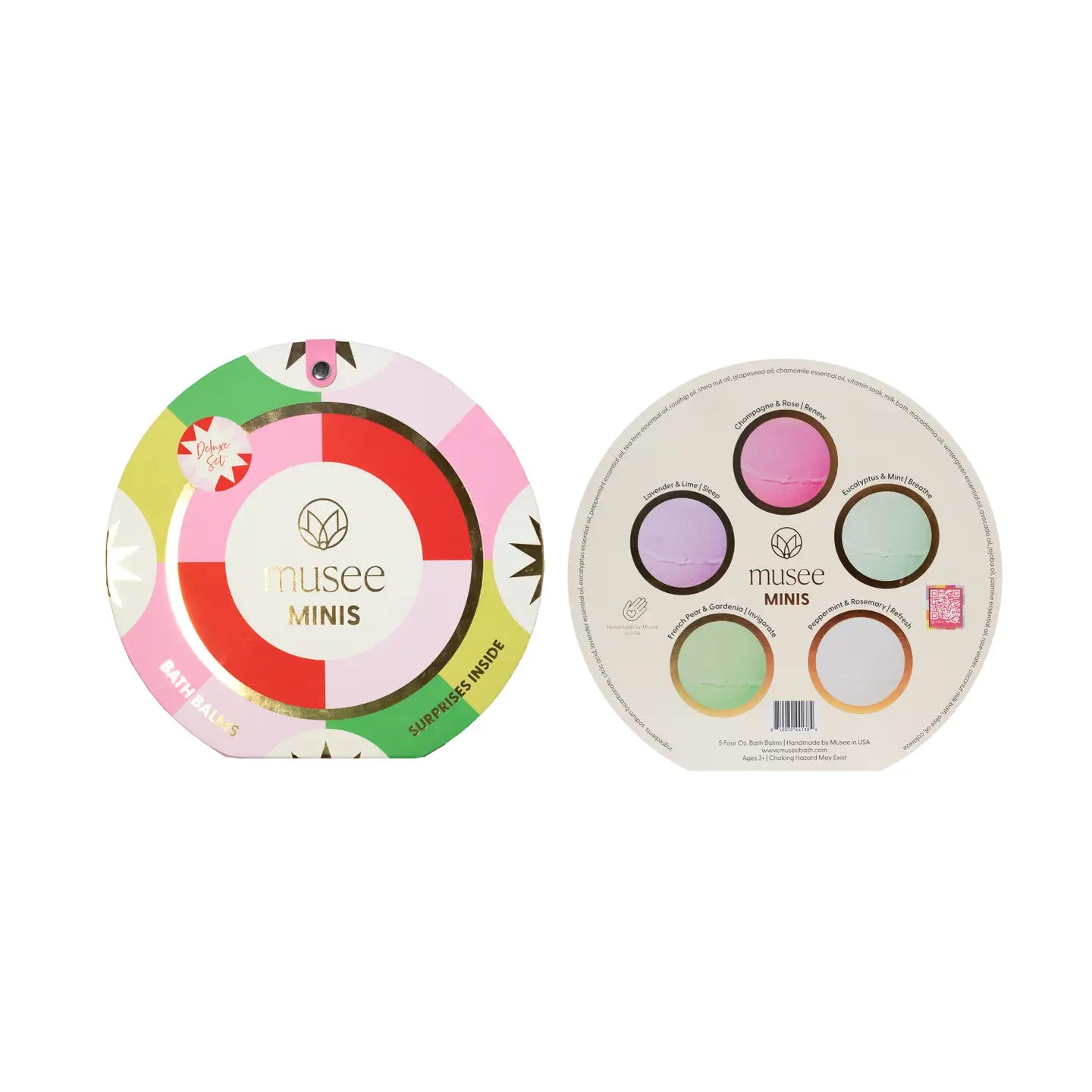 Musee Minis Bath Balm Set