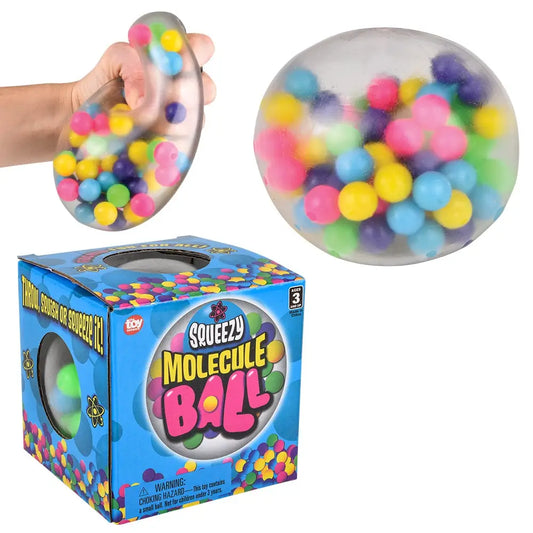 4" Squeezy Molecule Ball