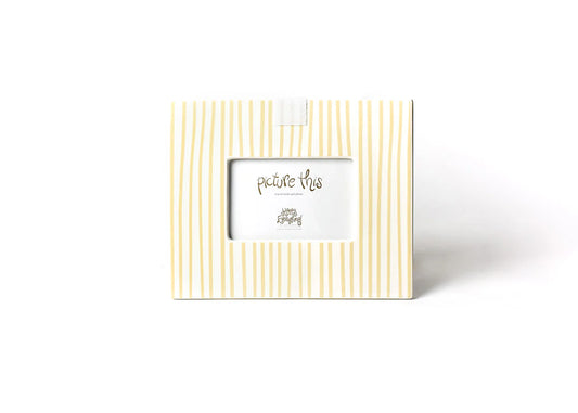 Happy Everything Neutral Skinny Stripe Mini Rectangle Frame