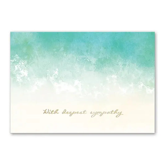 Greeting Card -Ocean Sympathy