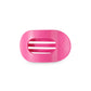 TELETIES Round Flat Hair Clip | Small | Paradise Pink