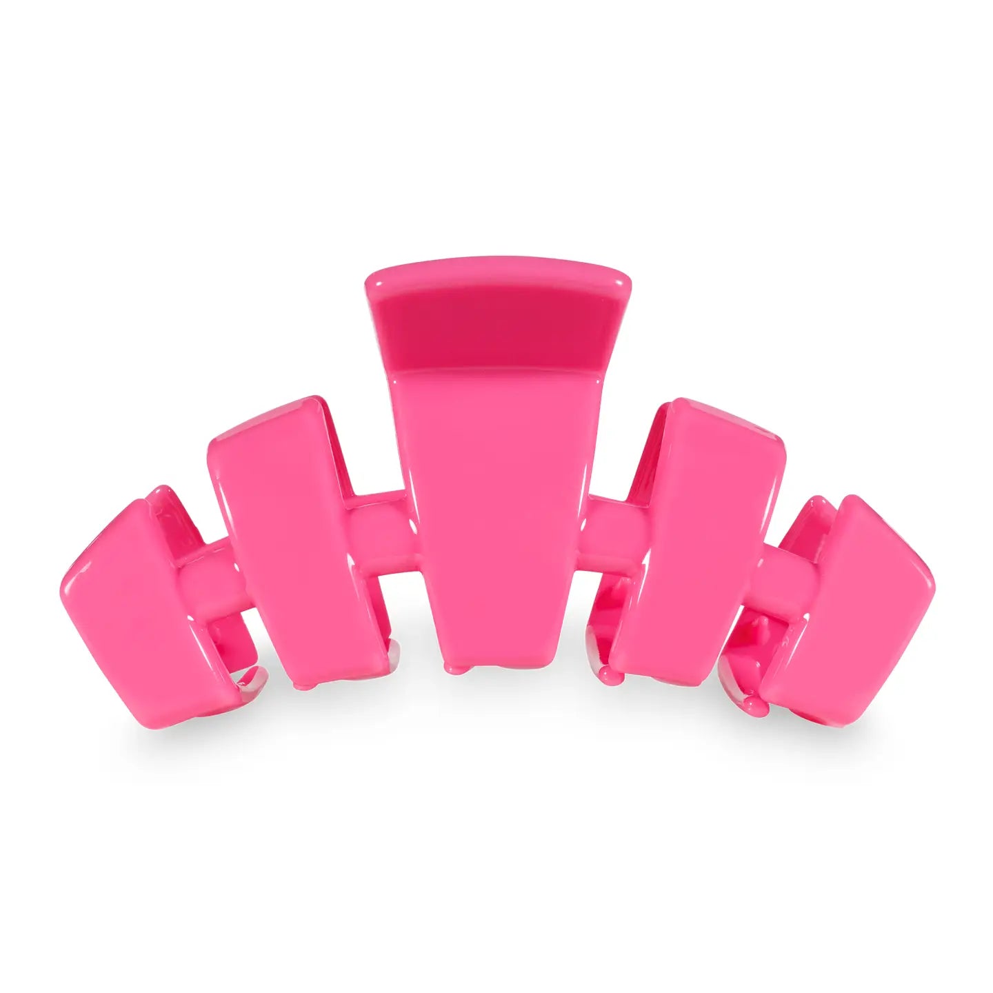 TELETIES Classic Paradise Pink Large Hair Clip