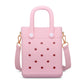 Mint Charm Summer Beach Mini Tote Bag For Girls and Women