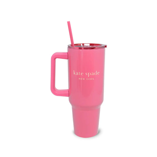 Kate Spade New York  Stainless Steel 40 oz. Tumbler, Pink