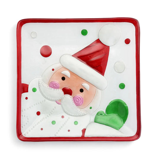 Square Santa Platter