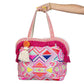 Multicolored Aztec Fringe Bag Tote