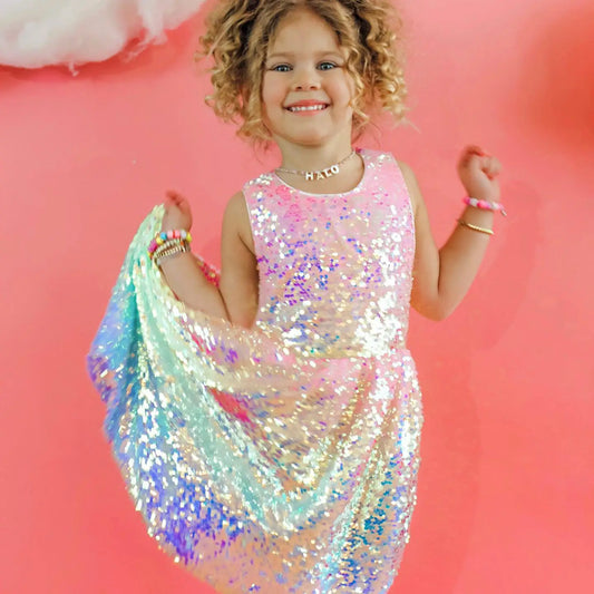 Ombre Sequin Dress