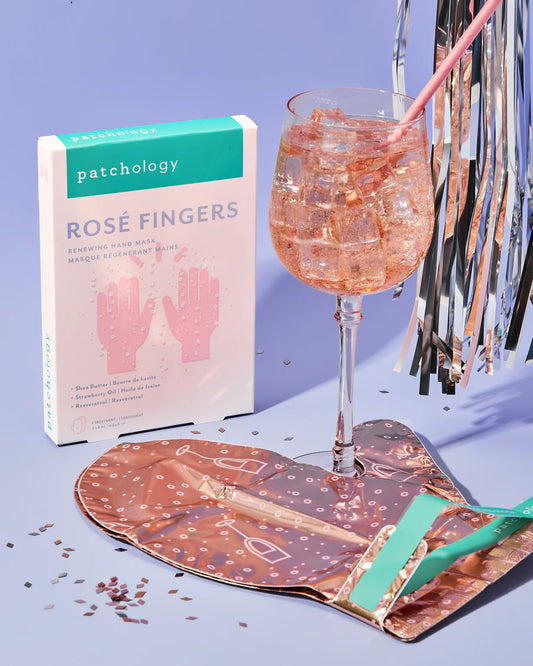 SERVE CHILLED™ ROSÉ FINGERS Renewing Hand Mask