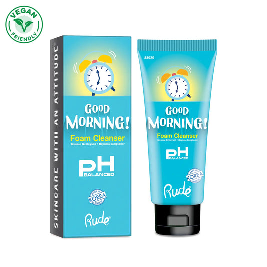 Rude Cosmetics  Good Morning! Foam Cleanser - Ph Balanced