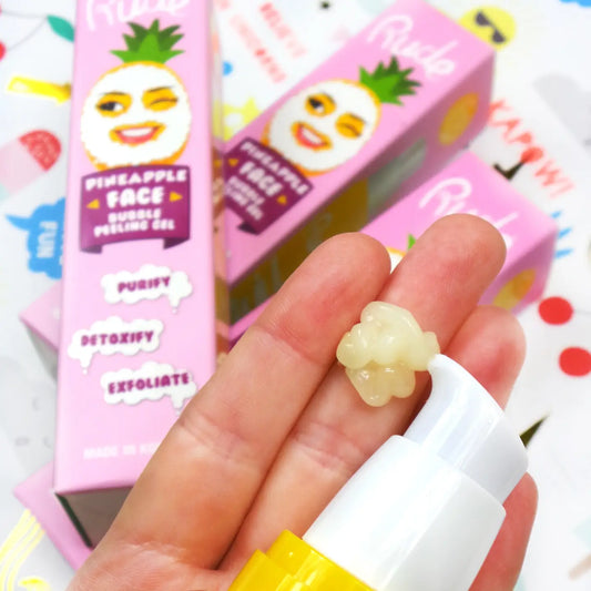 Rude Cosmetics Pineapple Face Bubble Peeling Gel