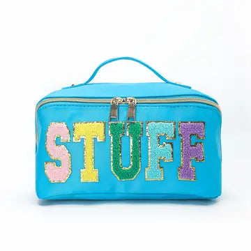 Blue Stuff Women Makeup Bag