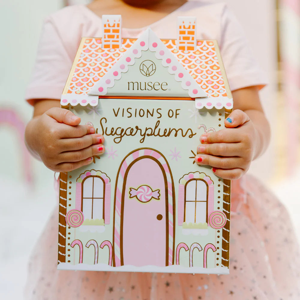 Musee       Visions of Sugarplums Bath Balm, Pillowcase & Eye Mask Set