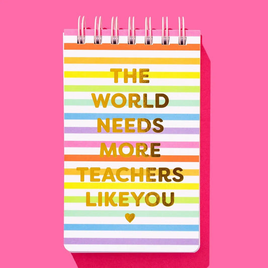 Small Spiral Top Notebook - Teacher Appreciation - 200 Pages