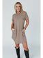 THREE BIRD NEST On the Daily Pocket Tee Dress - Mocha