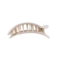 TELETIES Round Flat Hair Clip | Med. | Toasted