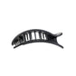 TELETIES Round Flat Hair Clip | Medium | Midnight Matte