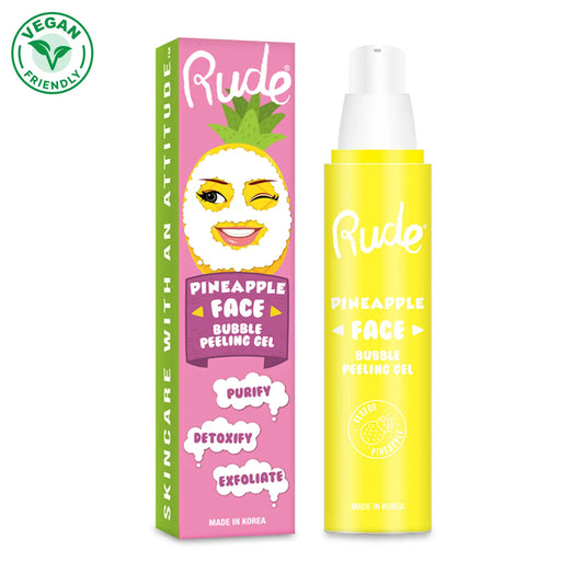 Rude Cosmetics Pineapple Face Bubble Peeling Gel