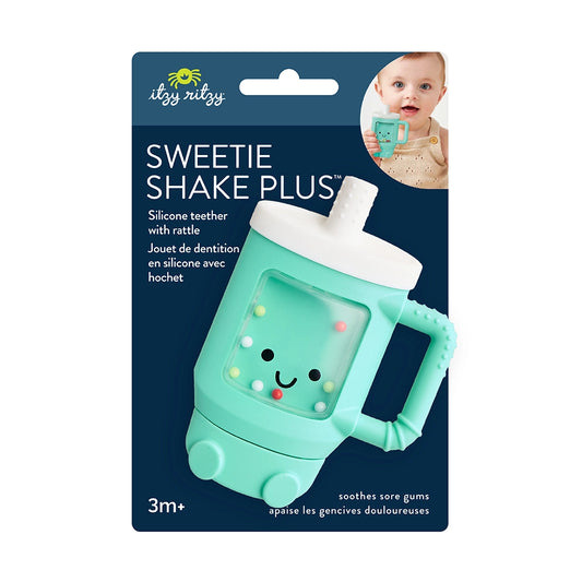 Itzy Ritzy Sweetie Shake Plus™ - Teething + Rattle Toy
