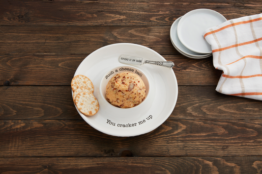 Cheese Ball Dish Set