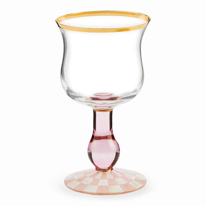 Rosy Check Glassware