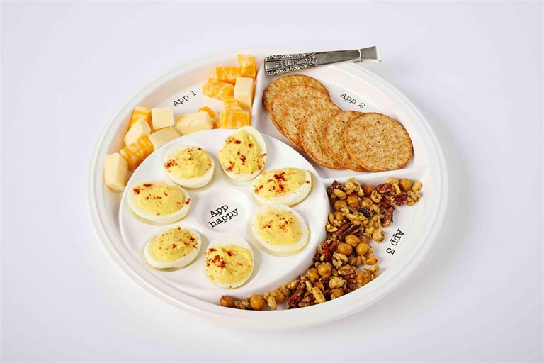 App & Deviled Egg Platter Set - 40700459