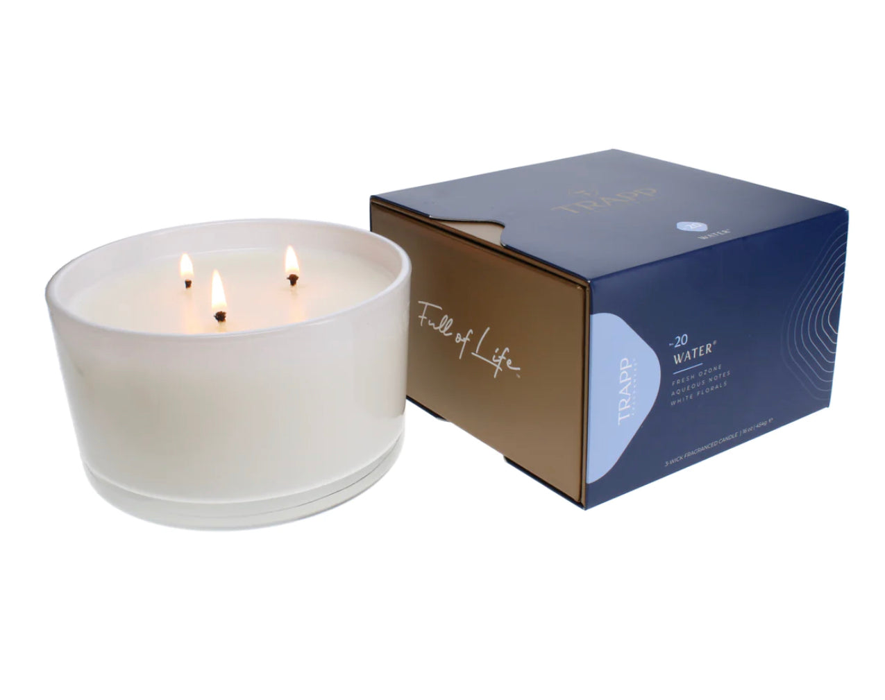 No. 20 Water® 16 oz. 3-Wick Candle