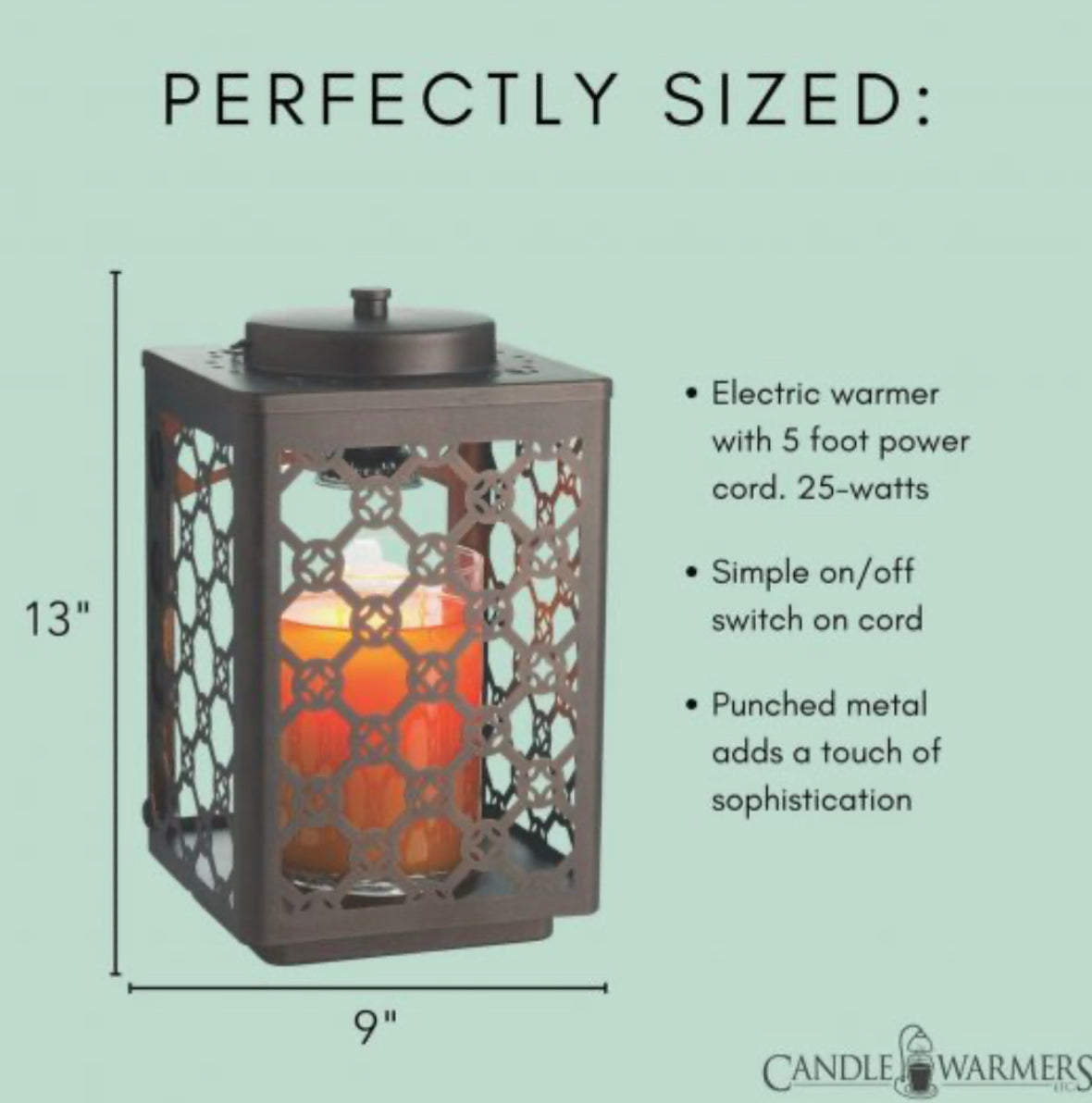 Garden Candle Warmer Lantern