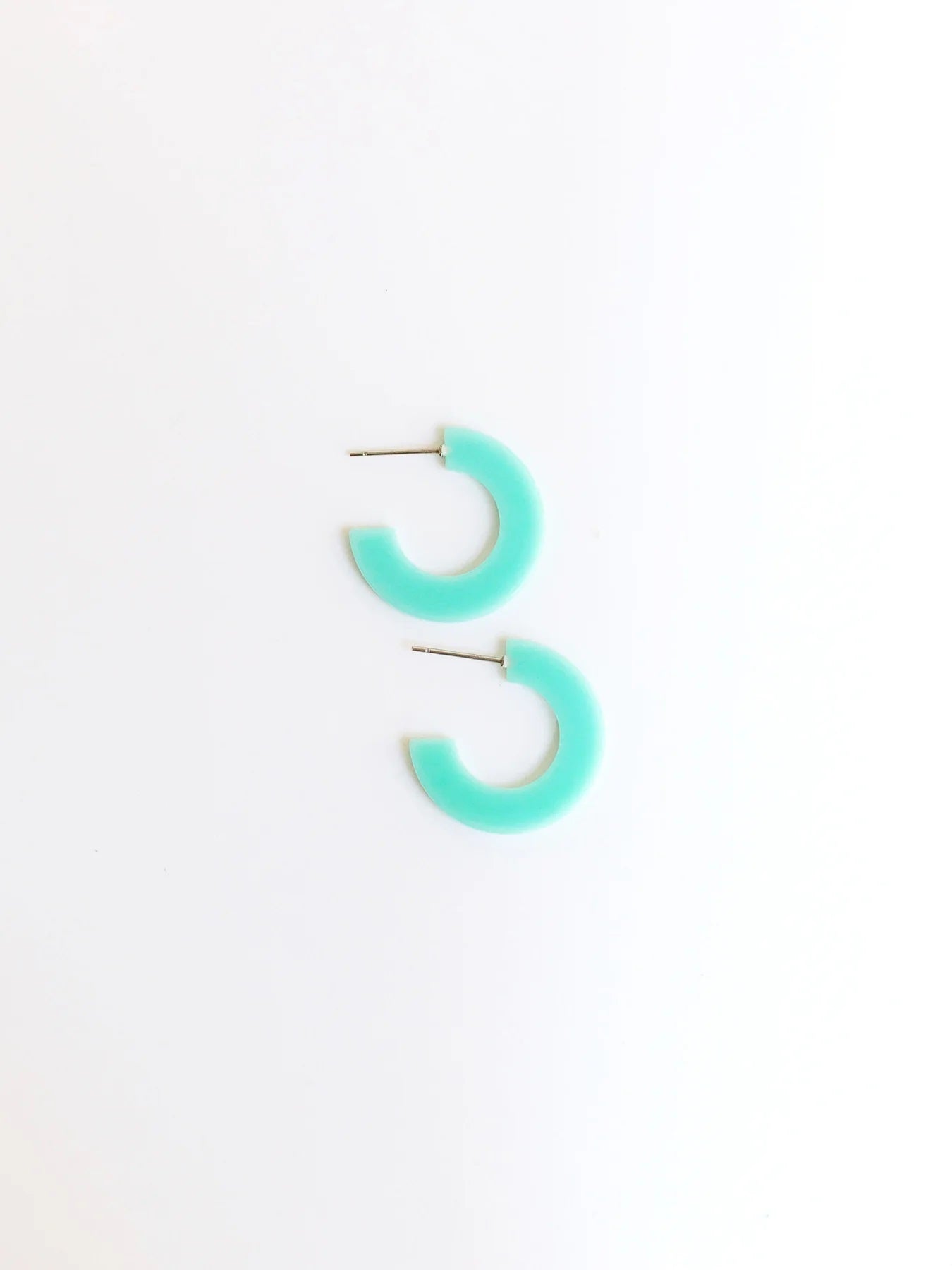 Small Classic Acrylic Hoops